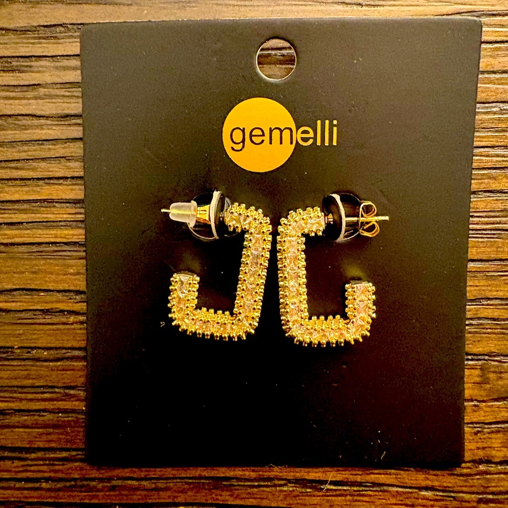 NEW Gemelli Gold Earrings